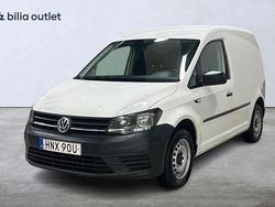 Vit Begagnad 2020 VW Caddy Minibuss | 109 900 kr (Marknadspris)