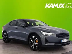Silver/grå Begagnad 2021 Polestar 2 Performance Sedan | 334 700 kr (Marknadspris)