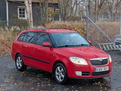 Röd Begagnad 2010 Skoda Fabia Kombi | 25 000 kr (Bra pris)
