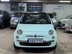 Grön Begagnad 2015 Fiat 500 Lounge Halvkombi | 69 900 kr (Marknadspris)