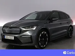 Grå Begagnad 2023 Skoda Enyaq iV SportLine SUV | 466 900 kr (Marknadspris)