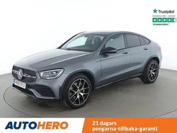 Grå Begagnad 2020 Mercedes GLC220 AMG line Sportkupé | 454 000 kr (Marknadspris)