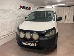 Vit Begagnad 2014 VW Caddy Minibuss | 109 800 kr