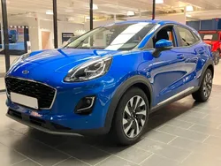 Blå Ny 2024 Ford Puma Titanium Sportkupé | 294 800 kr (Marknadspris)