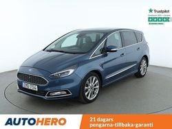 Blå Begagnad 2018 Ford S-MAX Vignale Minibuss | 217 000 kr (Dyr)