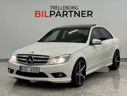 Vit Begagnad 2009 Mercedes C180 AMG Sedan | 99 900 kr (Lite dyr)