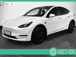 Vit Begagnad 2021 Tesla Model Y Long Range AWD SUV | 349 700 kr (Lite dyr)