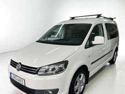 Vit Begagnad 2011 VW Caddy Minibuss | 94 900 kr (Dyr)