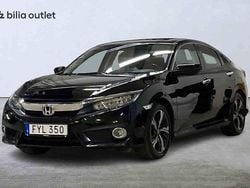 Svart Begagnad 2018 Honda Civic Sedan | 179 900 kr