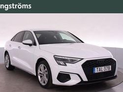 Vit Begagnad 2021 Audi A3 Advanced Plus Sedan | 269 000 kr (Lite dyr)