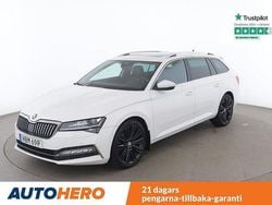 Vit Begagnad 2021 Skoda Superb Business Line Kombi | 296 000 kr (Marknadspris)