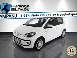 Vit Begagnad 2015 VW up! high up! Halvkombi | 74 900 kr (Marknadspris)