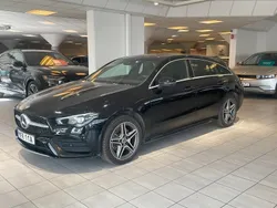 Svart Begagnad 2021 Mercedes CLA250e Shooting Brake AMG Kombi | 319 900 kr (Marknadspris)