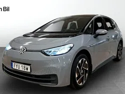 Grå Begagnad 2022 VW ID.3 Pro Performance Halvkombi | 279 800 kr (Lite dyr)