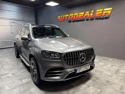 Mörkgrå Begagnad 2020 Mercedes GLS400 AMG line SUV | 795 000 kr (Bra pris)