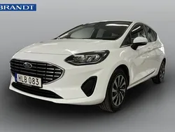 Vit Begagnad 2023 Ford Fiesta Halvkombi | 169 900 kr