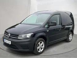 Svart Begagnad 2018 VW Caddy Minibuss | 110 000 kr (Marknadspris)