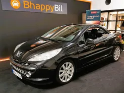 Svart Begagnad 2008 Peugeot 207 CC Cab | 34 900 kr (Bra pris)