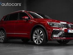 Mörkröd Begagnad 2018 VW Tiguan Allspace R-line SUV | 329 000 kr (Lite dyr)