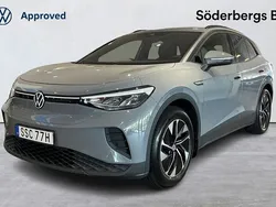 Grå (moonstone grey) Begagnad 2022 VW ID.4 Pro Performance SUV | 349 500 kr (Marknadspris)
