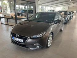 Brun Begagnad 2014 Mazda 3 Optimum Halvkombi | 127 500 kr (Lite dyr)