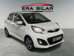 Vit Begagnad 2014 Kia Picanto 2 Halvkombi | 54 800 kr (Marknadspris)