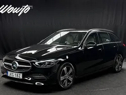 Svart Begagnad 2022 Mercedes C200 Avantgarde Kombi | 409 800 kr (Marknadspris)