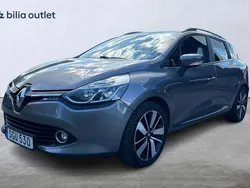 Grå Begagnad 2015 Renault Clio GrandTour Dynamique Kombi | 104 900 kr (Marknadspris)