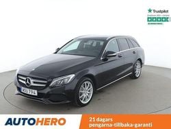 Svart Begagnad 2015 Mercedes C220 Avantgarde Kombi | 166 000 kr (Marknadspris)