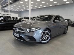 Mörkgrå Begagnad 2020 Mercedes A180 AMG line Sedan | 279 900 kr (Marknadspris)