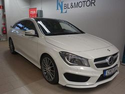 Vit Begagnad 2016 Mercedes CLA250 Shooting Brake AMG Kombi | 229 900 kr (Lite dyr)