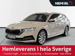Vit Begagnad 2021 Skoda Octavia Style Kombi | 249 900 kr (Marknadspris)