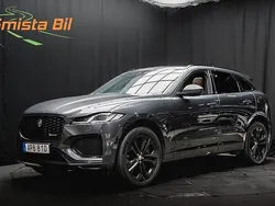 Grå Begagnad 2022 Jaguar F-Pace R-Dynamic SUV | 479 900 kr (Marknadspris)