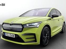 Ljusgrön Begagnad 2024 Skoda Enyaq iV RS SUV | 529 900 kr (Lite dyr)