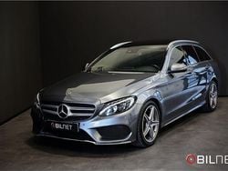 Grå Begagnad 2018 Mercedes C220 AMG Kombi | 249 900 kr (Lite dyr)