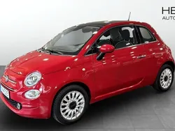 Röd (red) Begagnad 2018 Fiat 500 Halvkombi | 109 900 kr (Marknadspris)