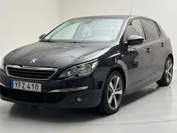 Mörkgrå Begagnad 2017 Peugeot 308 Active | 99 800 kr (Marknadspris)