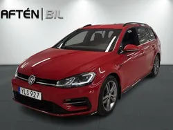 Röd Begagnad 2018 VW Golf VII R-line Kombi | 154 800 kr (Marknadspris)