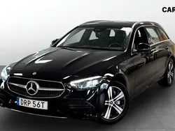 Svart (black) Begagnad 2023 Mercedes C300e Kombi | 369 900 kr (Superpris)