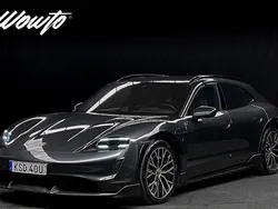 Mörkgrå Begagnad 2021 Porsche Taycan Turbo S Cross Turismo Sedan | 929 800 kr