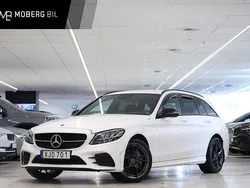 Vit Begagnad 2020 Mercedes C300e AMG line Kombi | 319 900 kr (Marknadspris)