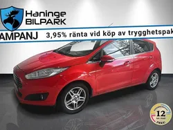 Röd Begagnad 2013 Ford Fiesta Titanium Halvkombi | 39 900 kr (Bra pris)
