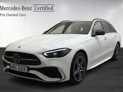 Vit Begagnad 2024 Mercedes C300e Premium Kombi | 529 000 kr (Marknadspris)