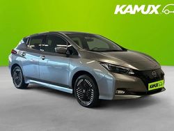 Silver/grå Begagnad 2022 Nissan Leaf N-Connecta Halvkombi | 249 700 kr (Lite dyr)
