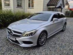 Silver Begagnad 2017 Mercedes CLS350 Shooting Brake AMG Kombi | 240 000 kr