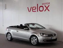 Silver Begagnad 2011 VW Golf Cabriolet Cab | 139 900 kr