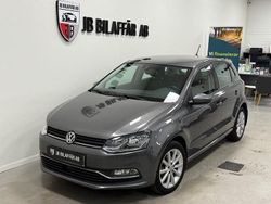 Mörkgrå (grå) Begagnad 2015 VW Polo Halvkombi | 139 700 kr (Marknadspris)