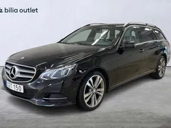Svart Begagnad 2015 Mercedes E220 Avantgarde Kombi | 199 000 kr (Marknadspris)