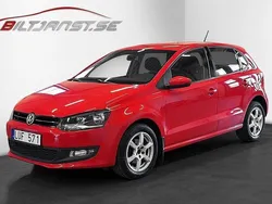 Röd Begagnad 2011 VW Polo Halvkombi | 79 900 kr (Bra pris)
