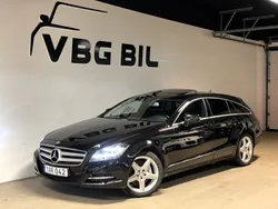 Svart Begagnad 2013 Mercedes CLS350 Kombi | 139 900 kr (Marknadspris)